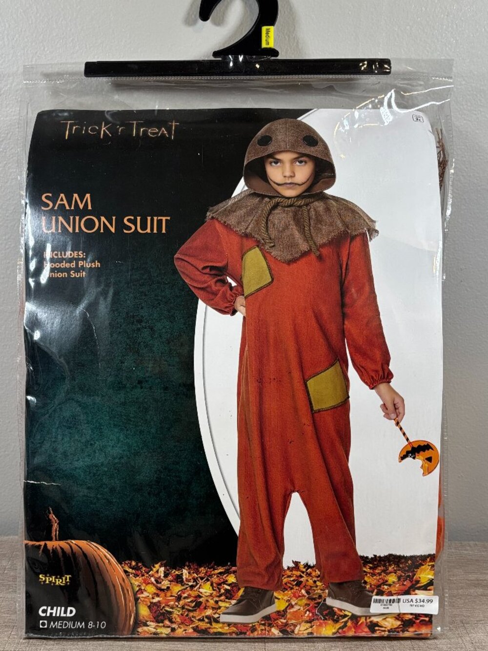 Sam Union Suit Trick R’ Treat Child's Halloween Costume